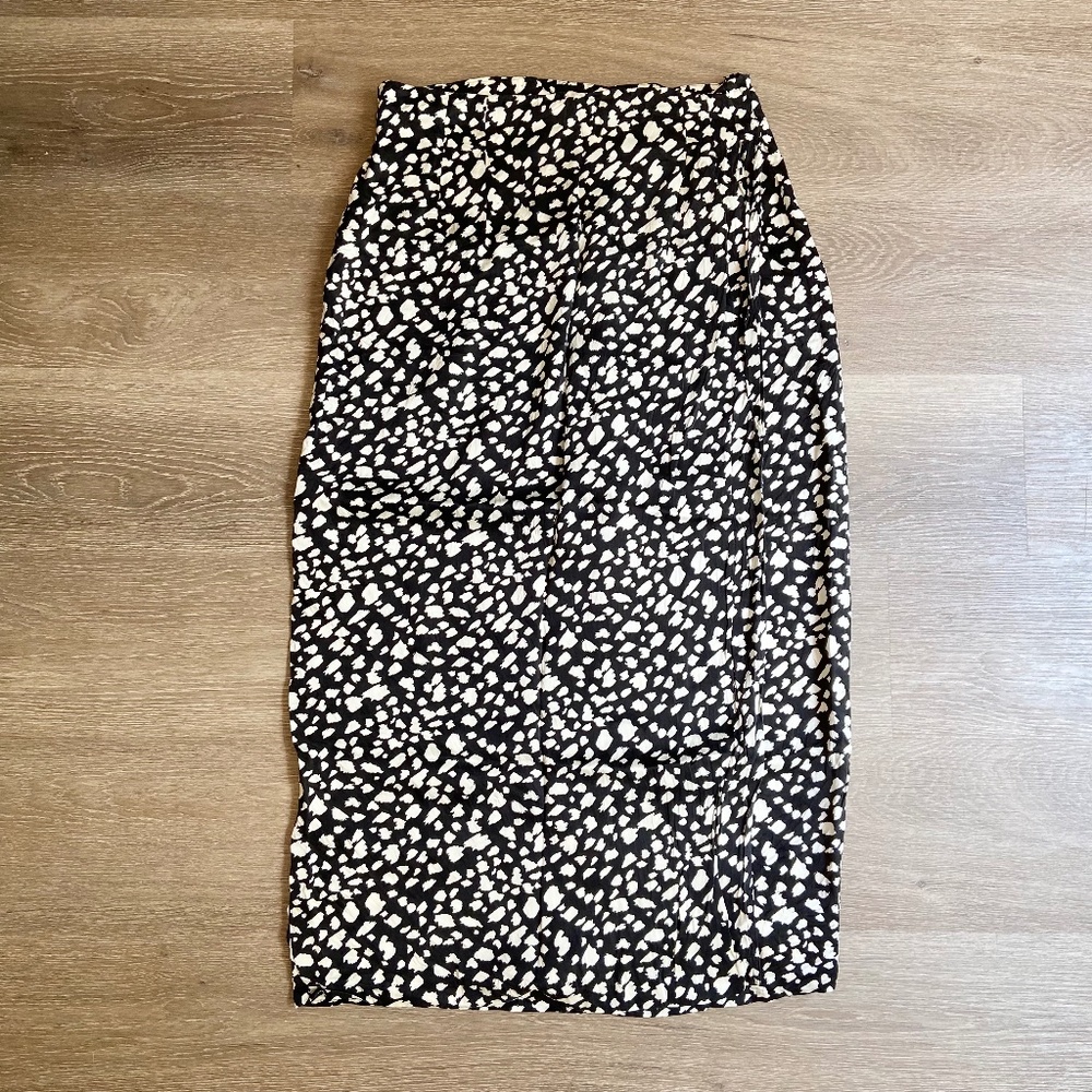 Doncaster Silk Midi Skirt
